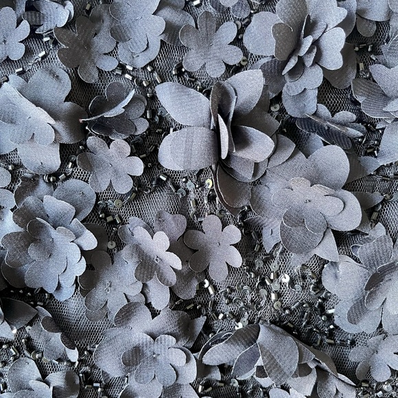 Gold Hawk Floral Embellished Skirt - Picture 5 of 6